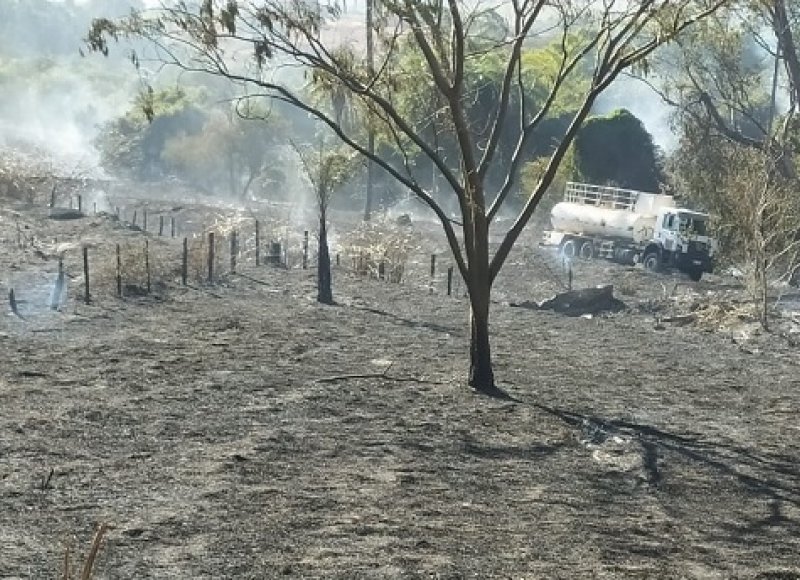 Queimadas criminosas acontecem em Santa Rosa