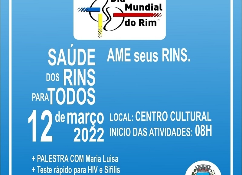 Santa Rosa celebra Dia Mundial do Rim 