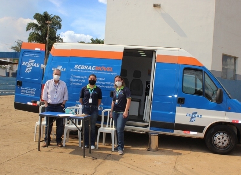 Sebrae Móvel estará no CRAS nesta quarta-feira (24)