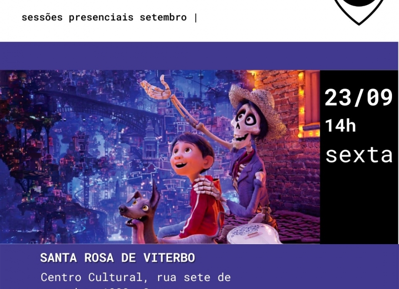 Amanhã tem Sessão de Cinema no Centro Cultural