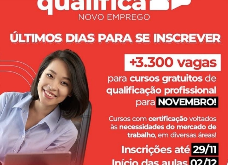 Cursos GRATUITOS - QUALIFICA SP