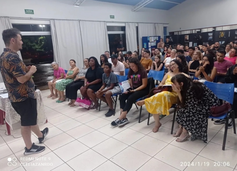 Entrega de Certificados aos alunos da Oficina de Teatro