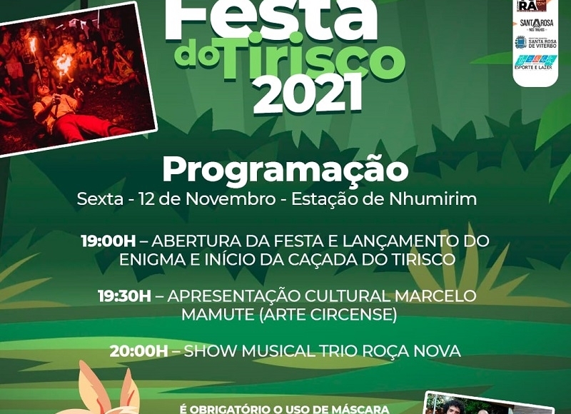 1º dia da Festa do Tirisco tem apresentação circense e show musical