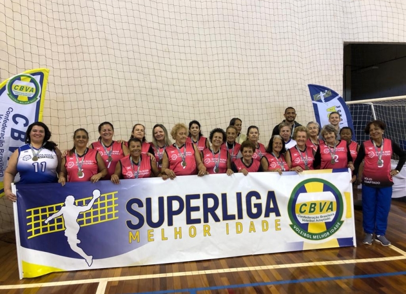 Atletas de Santa Rosa conquistaram o 2º e 4º lugar na Superliga de Vôlei Adaptado