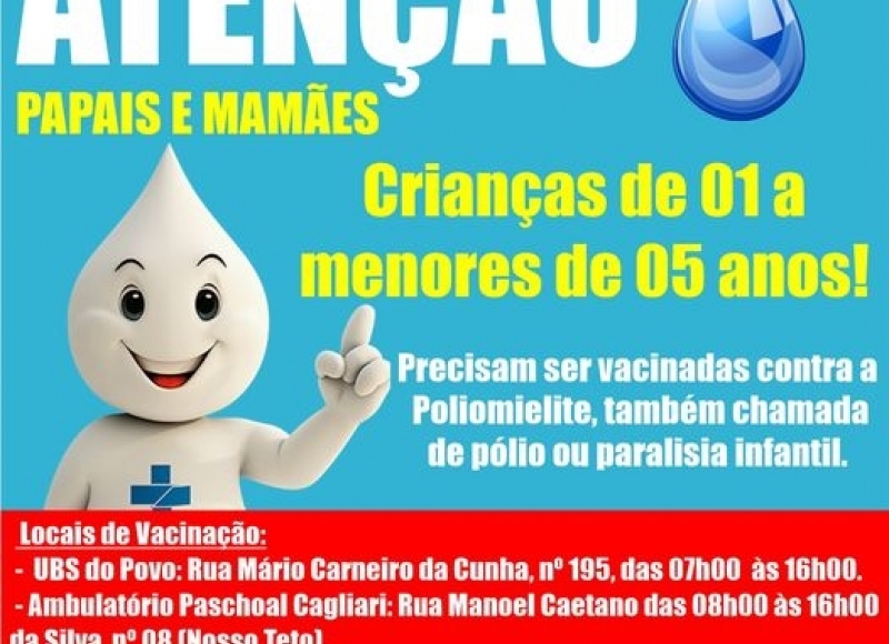  ATENÇÃO MAMÃES E PAPAIS: