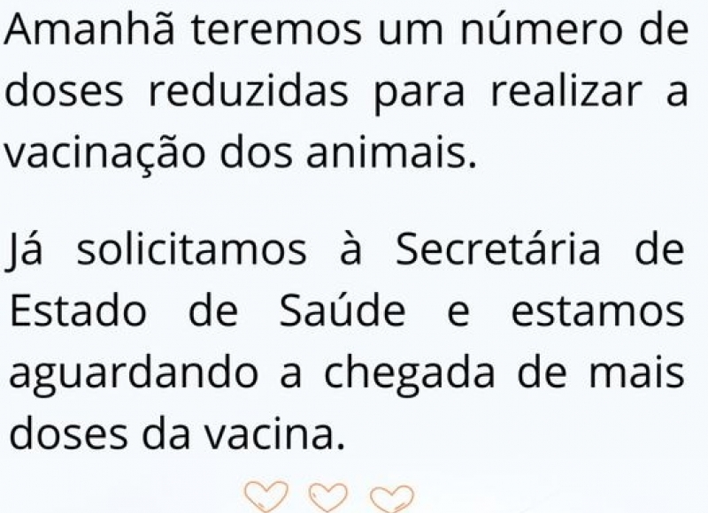 Atenção Tutores de cães e gatos